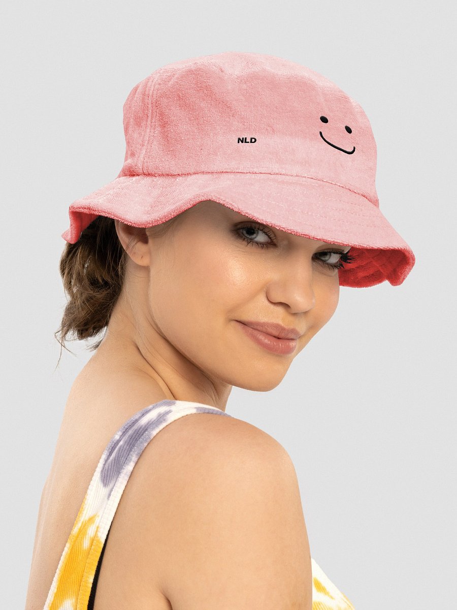 NLD Smiley Terry Cloth Bucket Hat product image (9)