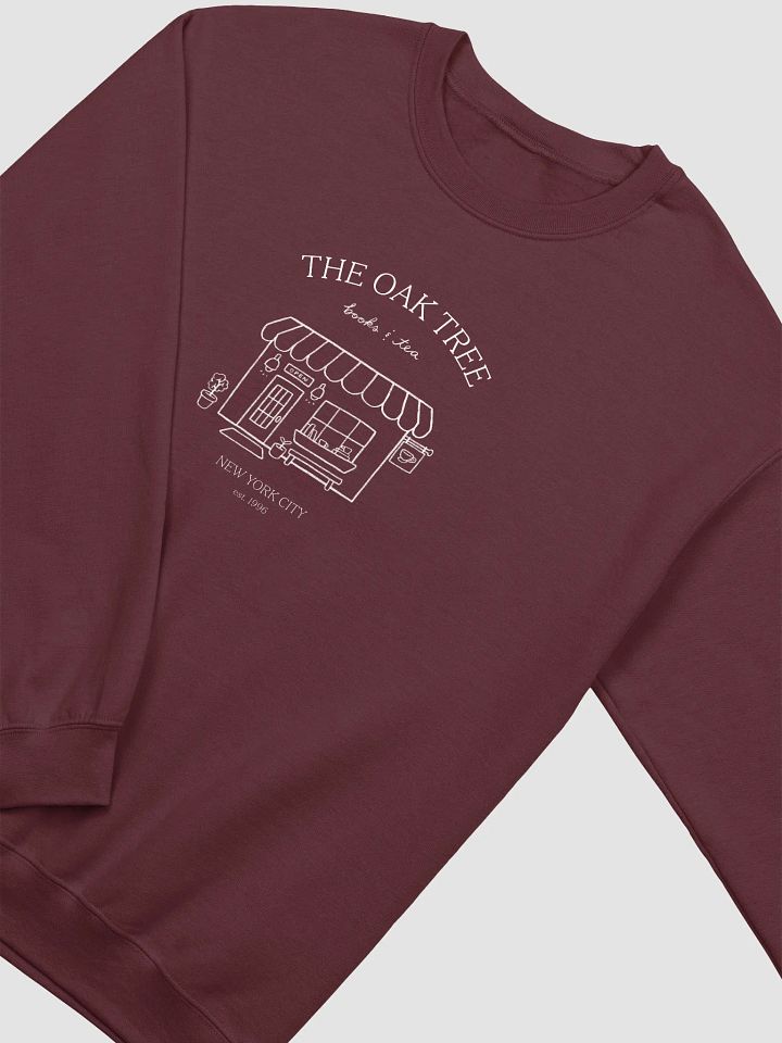 bookstore sweatshirt (maroon) product image (2)