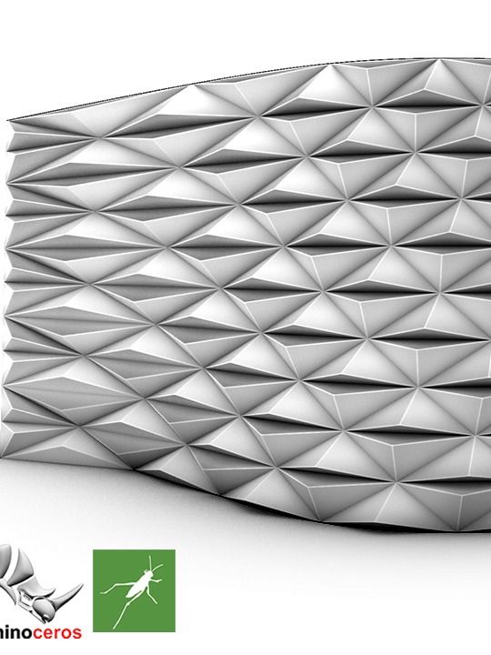 Delaunay Parametric Facade Design Grasshopper Rhino Files Download product image (2)