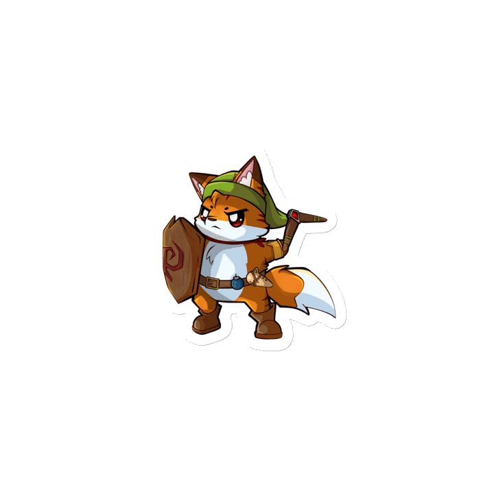 Tots the Fox Magnet product image (1)