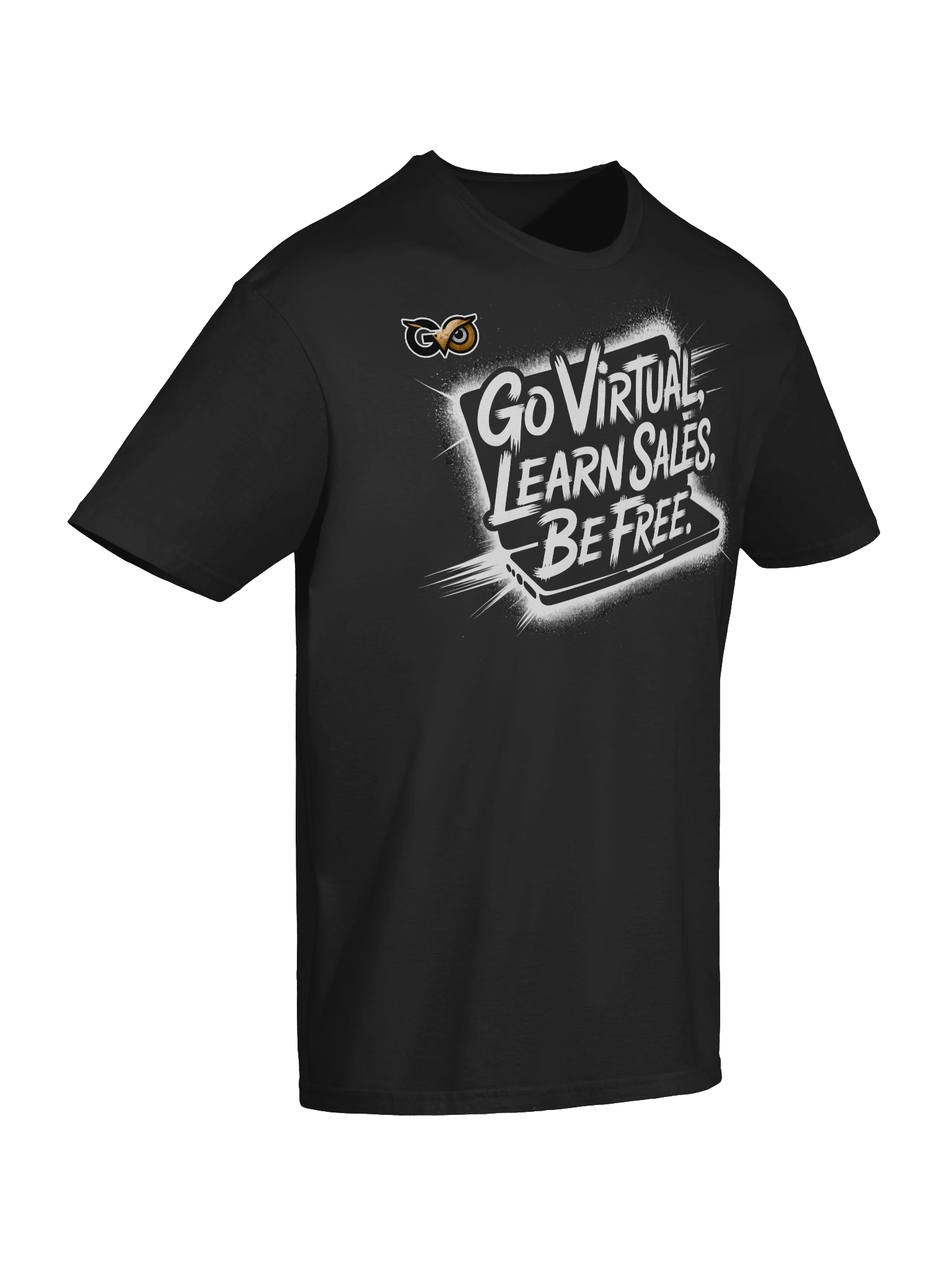 Go Virtual, Learn Sales, Be Free. Tee product image (37)