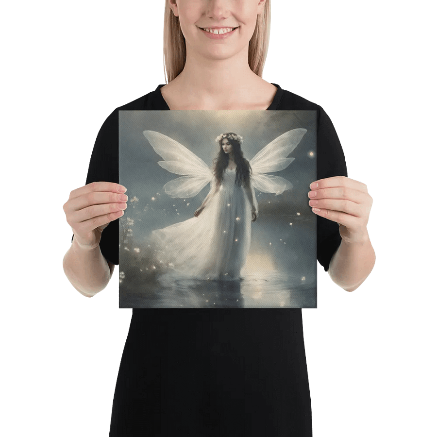 Fairy and Fireflies By Lake Wall Art product image (3)