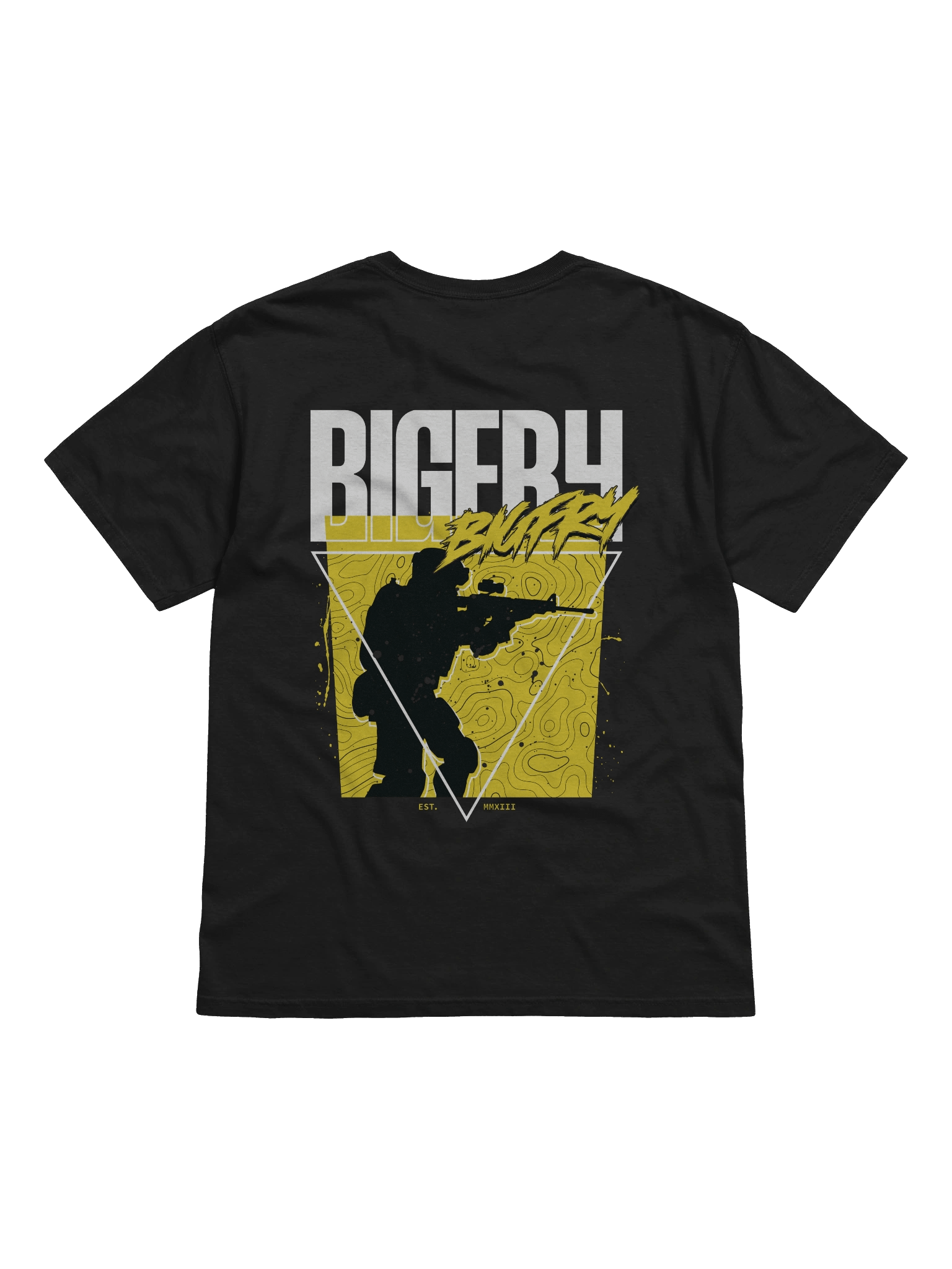 BIGFRY™ | TOPOGRAPHY TEE (BLACK) product image (2)