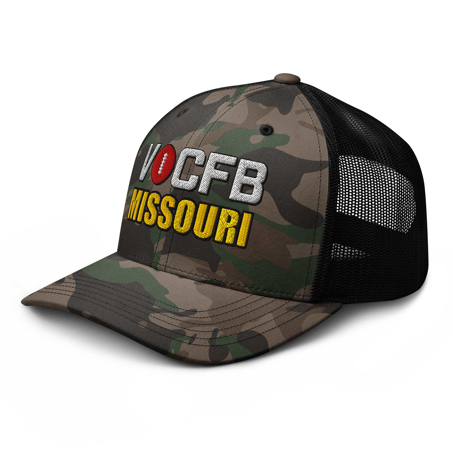 Missouri VOCFB Camo Trucker Hat product image (6)