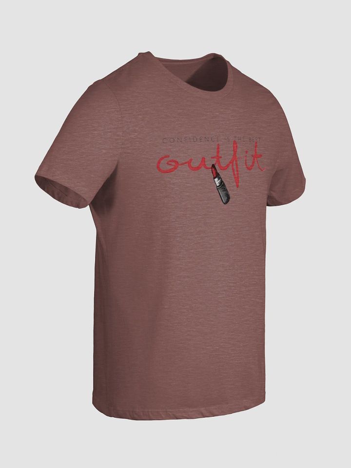 Women's Supersoft Relaxed-fit T-Shirt Confidence Lettering product image (2)