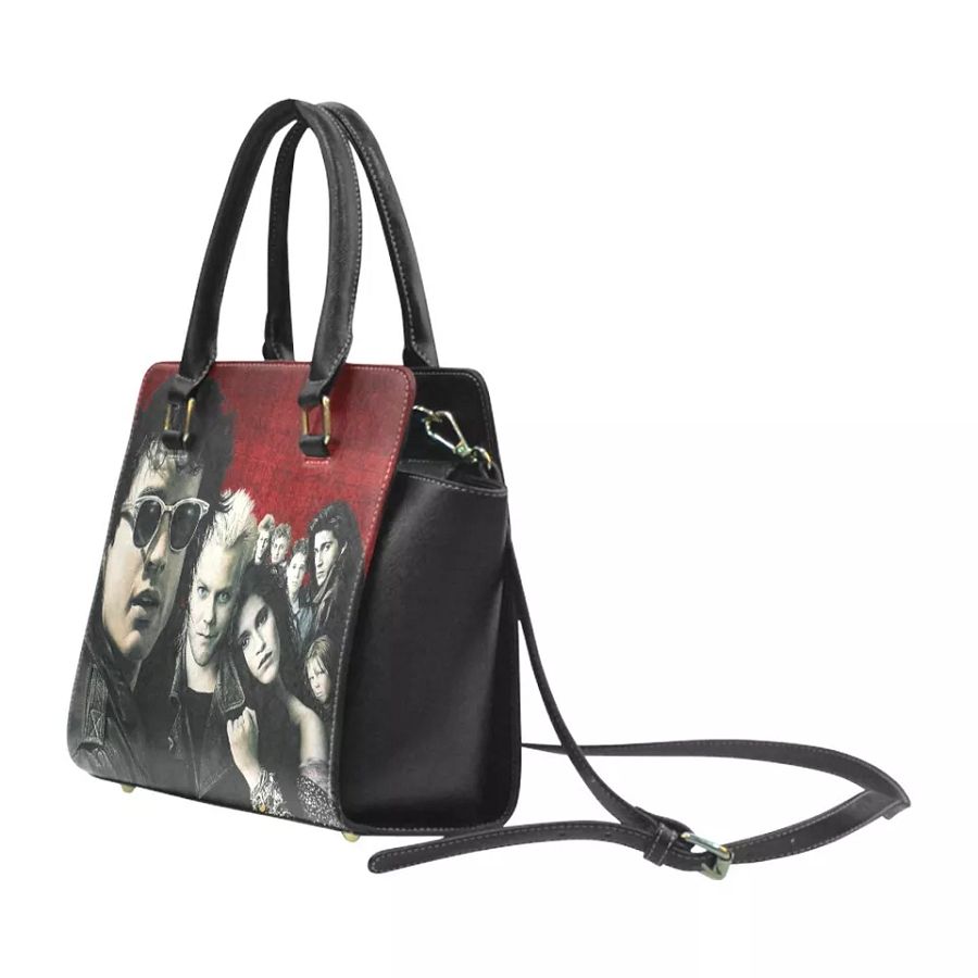 Lost Boys Goth Women's Studded Rivet Leather Bag Purse Handbag Horror product image (5)
