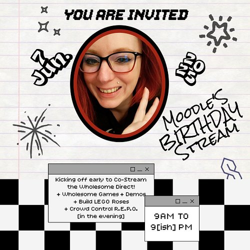 ❤️ Birthday Stream Extravaganza ❤️

We are going to kick off the stream with our aforementioned Wholesome Direct Co Stream!

...