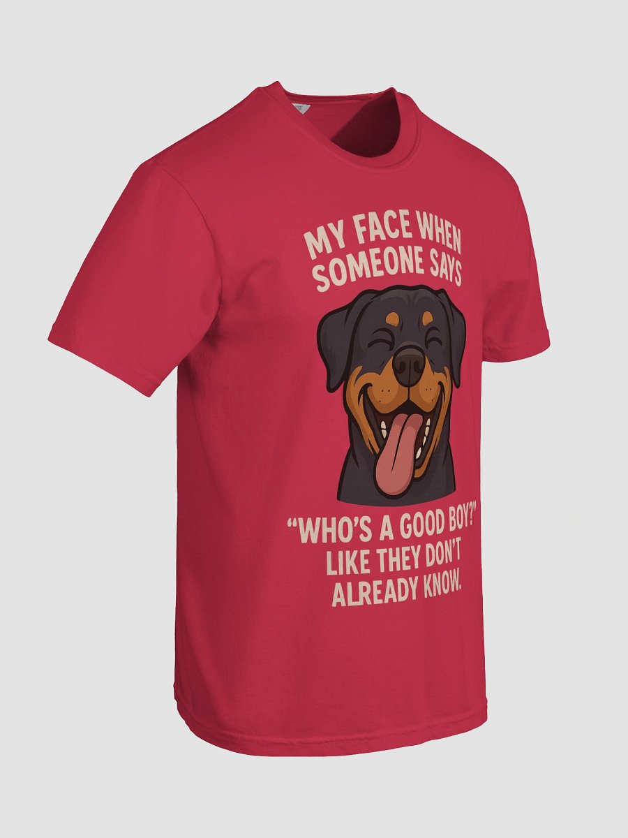 Good Boy Rottweiler T-Shirt product image (94)