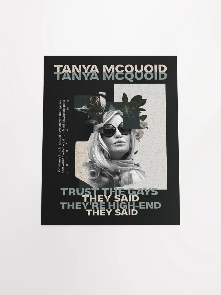 Tanya McQuoid: Trust the Gays Poster product image (2)