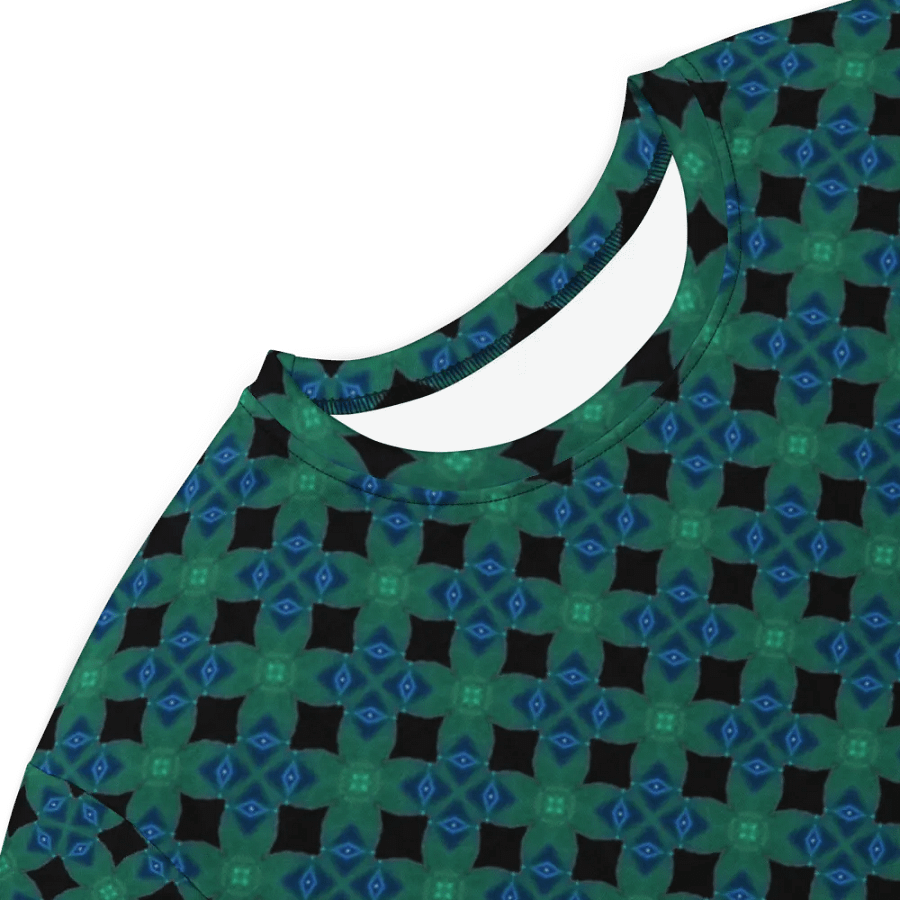 Abstract Lattice T Shirt Dress product image (6)