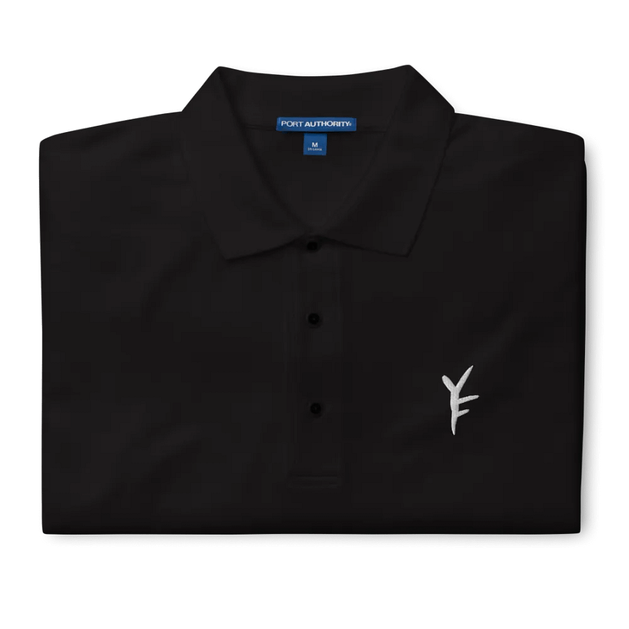 YF Black Polo T-Shirt product image (8)