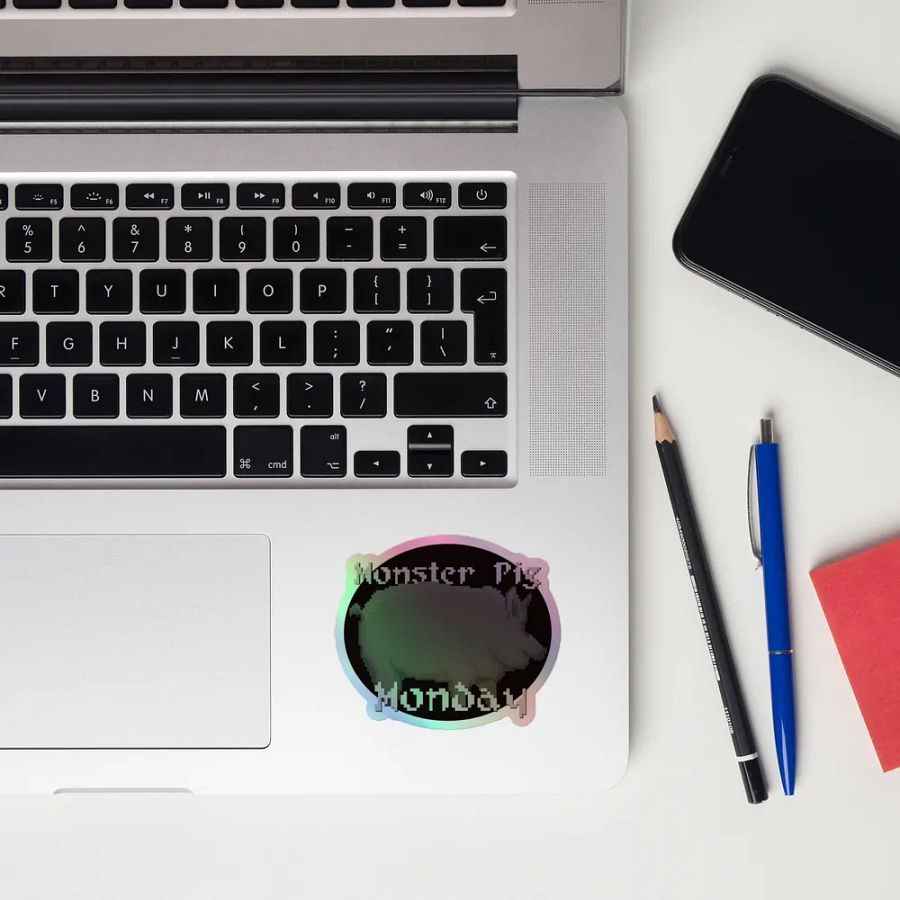 Holo Monday Sticker product image (10)
