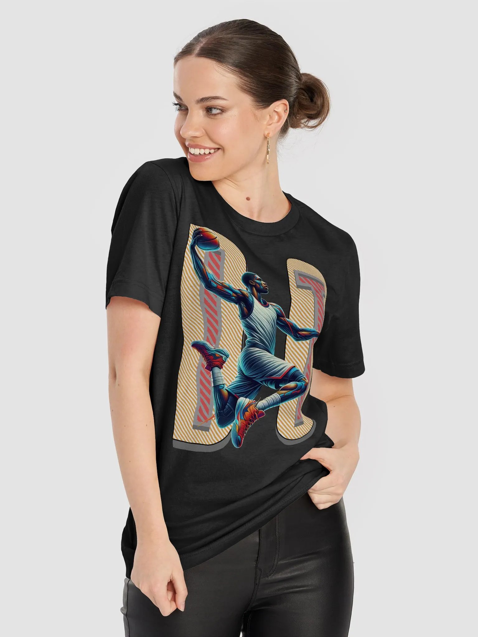 Do It Basketball Airborne Dunker T-Shirt product image (5)