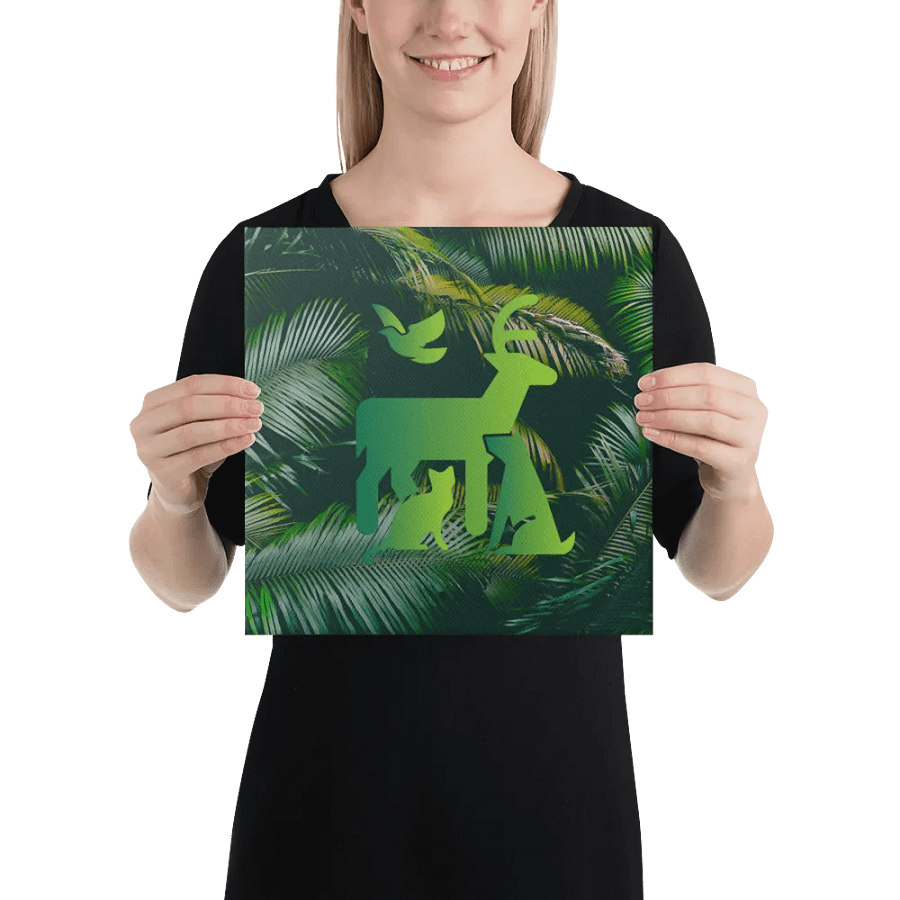 Endangered Species - Mexico - Tropical Mystery Green Logo Canvas Art product image (2)