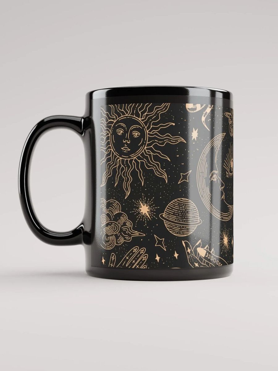 Vintage Black & Gold Celestial Mug product image (5)