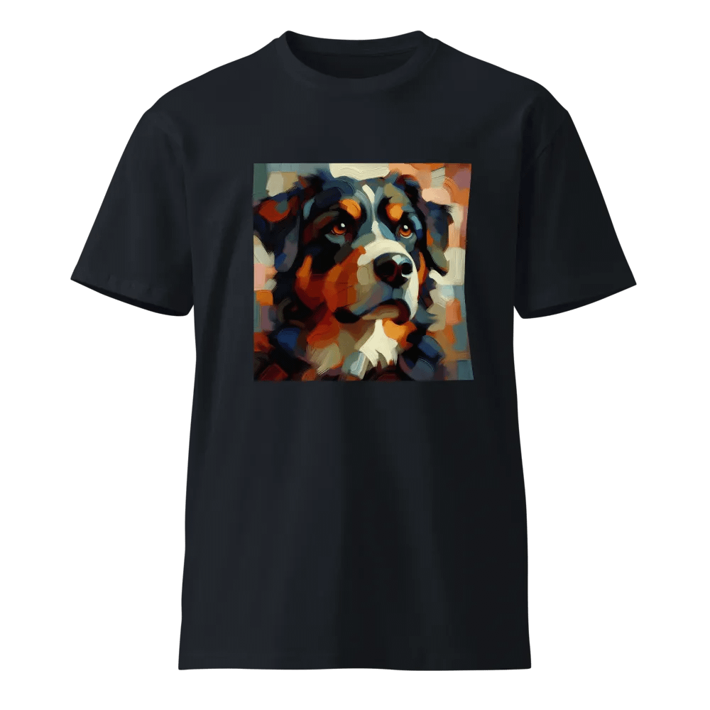 Vibrant Canine Abstract T-Shirt product image (1)