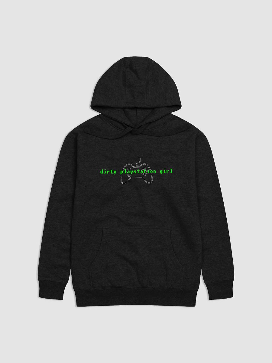 Dirty Playstation Girl Hoodie - (Green & Black) product image (8)