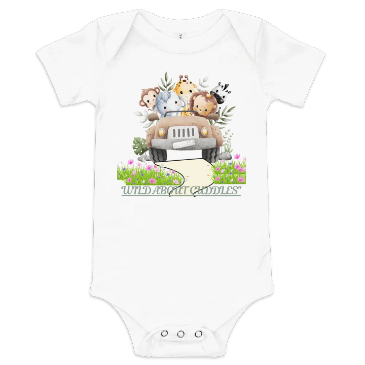 Safari Squad Baby Short Sleeve Onesie product image (1)