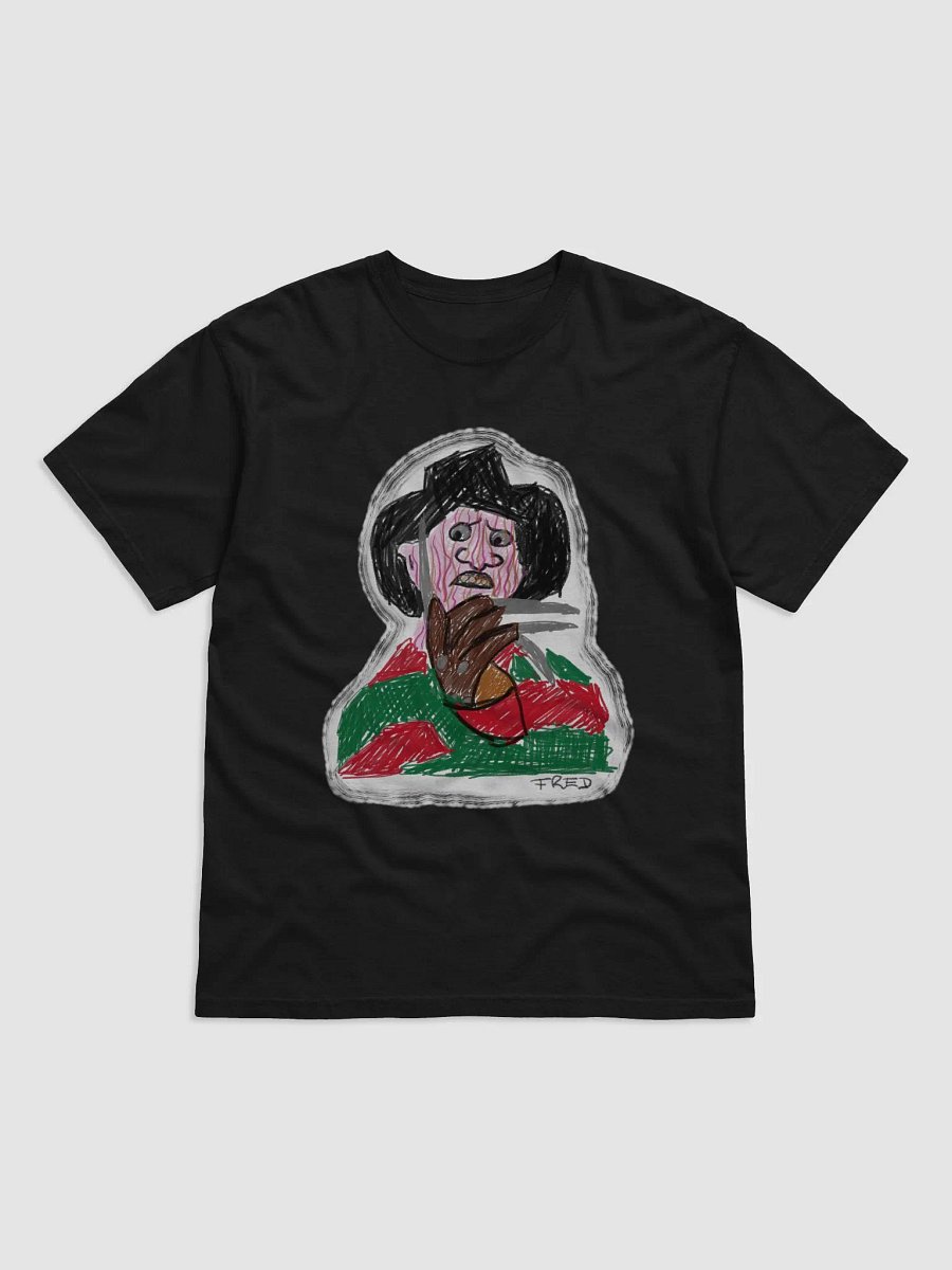🔥 "FREDDY" – CreepyKids Horror Unisex Art Print Tee 🎃💀 product image (1)