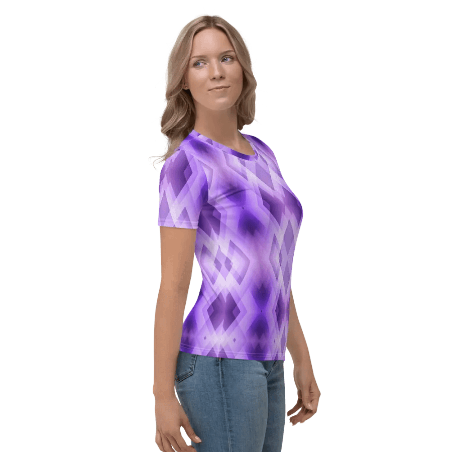 Violet Symmetry Women's T-Shirt product image (1)