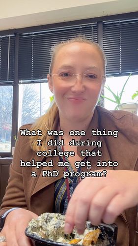 College matters…

Ever wonder what might be important for getting into/choosing to do a PhD program?

If you are considering ...