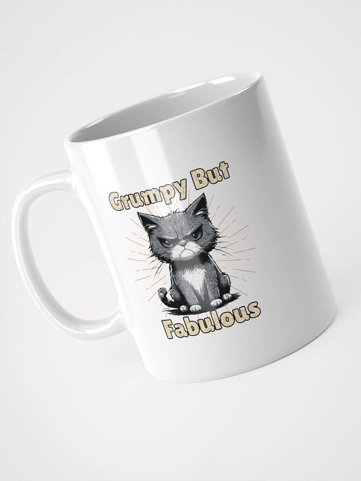 Grumpy But Fabulous Cat Mug product image (2)