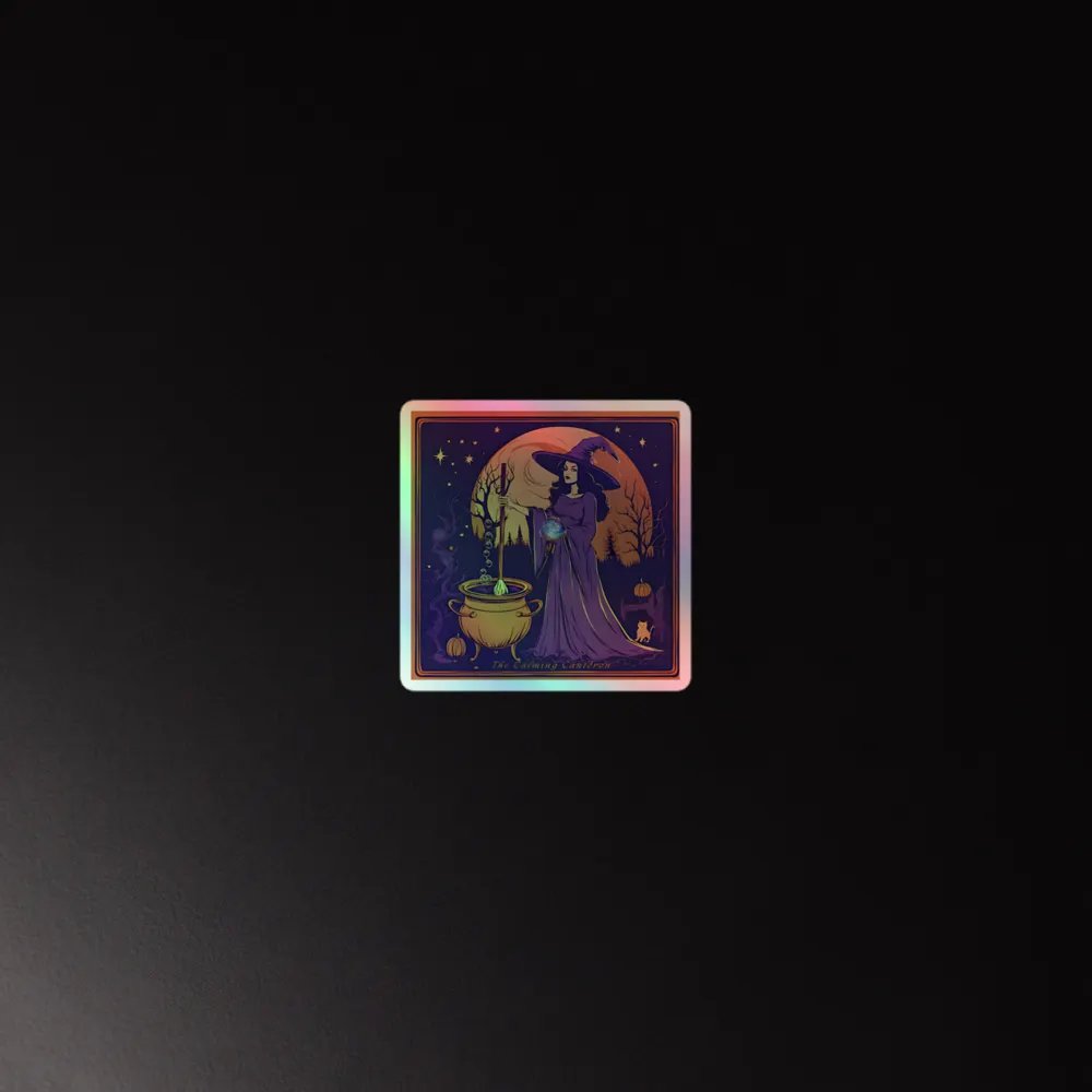 Witch's Brew Holographic Sticker Set product image (4)