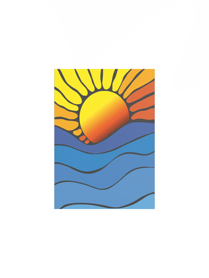 Abstract Sunrise Poster product image (1)