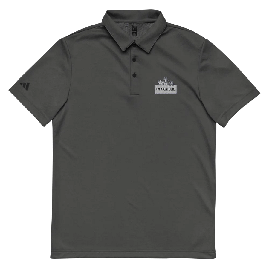 Catolic Cartoons Print Polo Shirt product image (4)