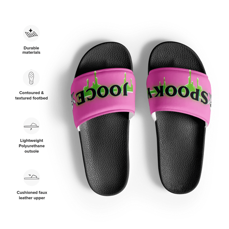 SPOOKY JOOCE Men's Slidez - Light Pink product image (6)