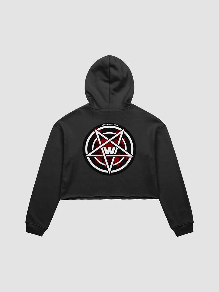 RealWally Fleece Crop Hoodie product image (2)