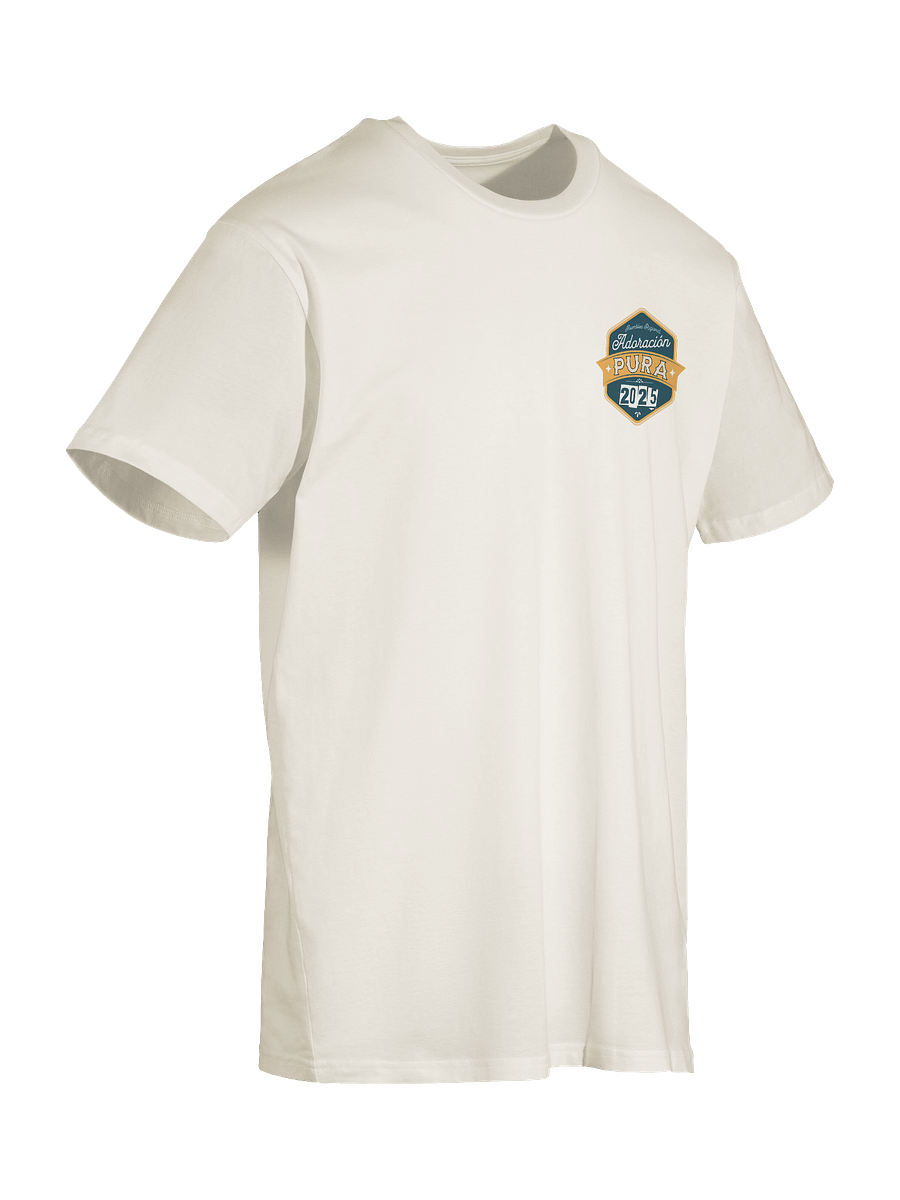 2025 "Adoración Pura" Asamblea Regional Retro Badge T-Shirt product image (7)
