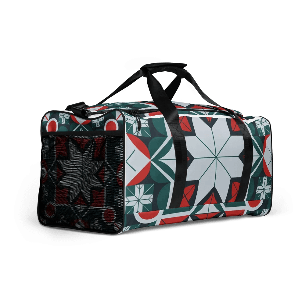 Kaleidoscope patterned All-Over Print Duffle Bag product image (12)