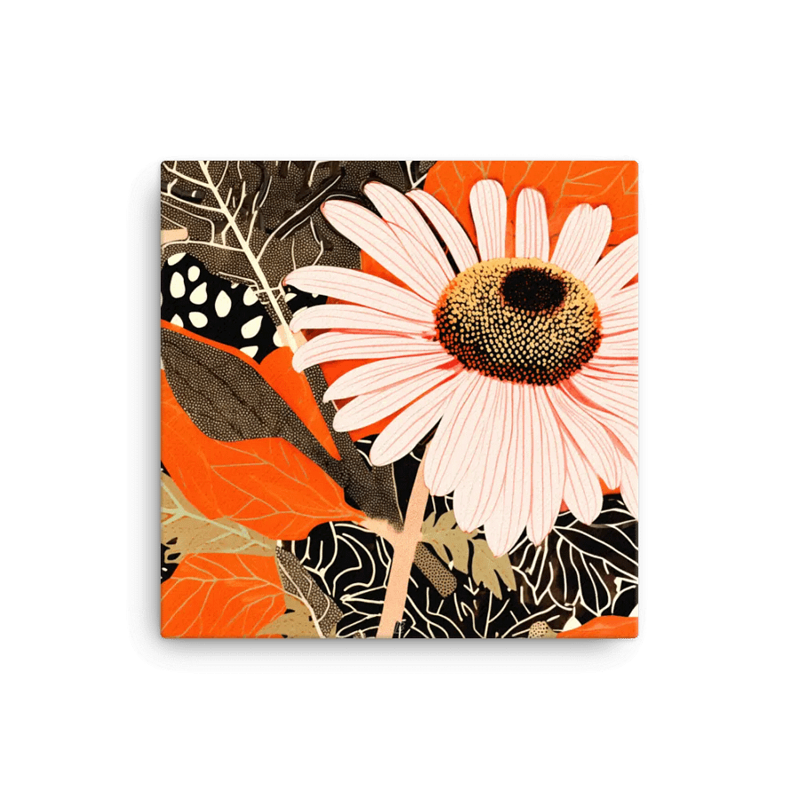 2312-20 Expressive Floral - Canvas Print - sm product image (1)