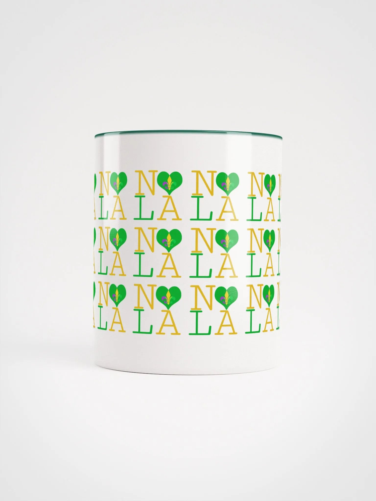I LOVE NOLA **LEGACY COLOR MUG** (MARDI GRAS 2 INFINITY WALL) product image (5)