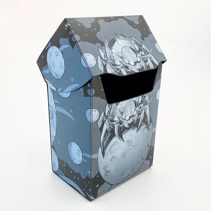Spider in Space 80+ Card Plastic Deck Box product image (1)