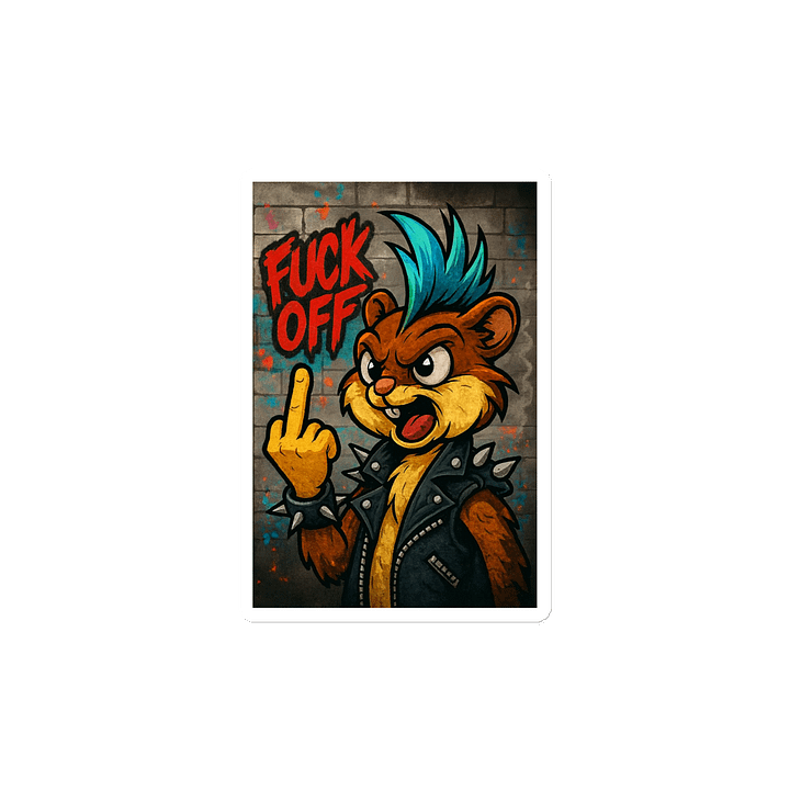 Squirrel FU Magnet product image (2)