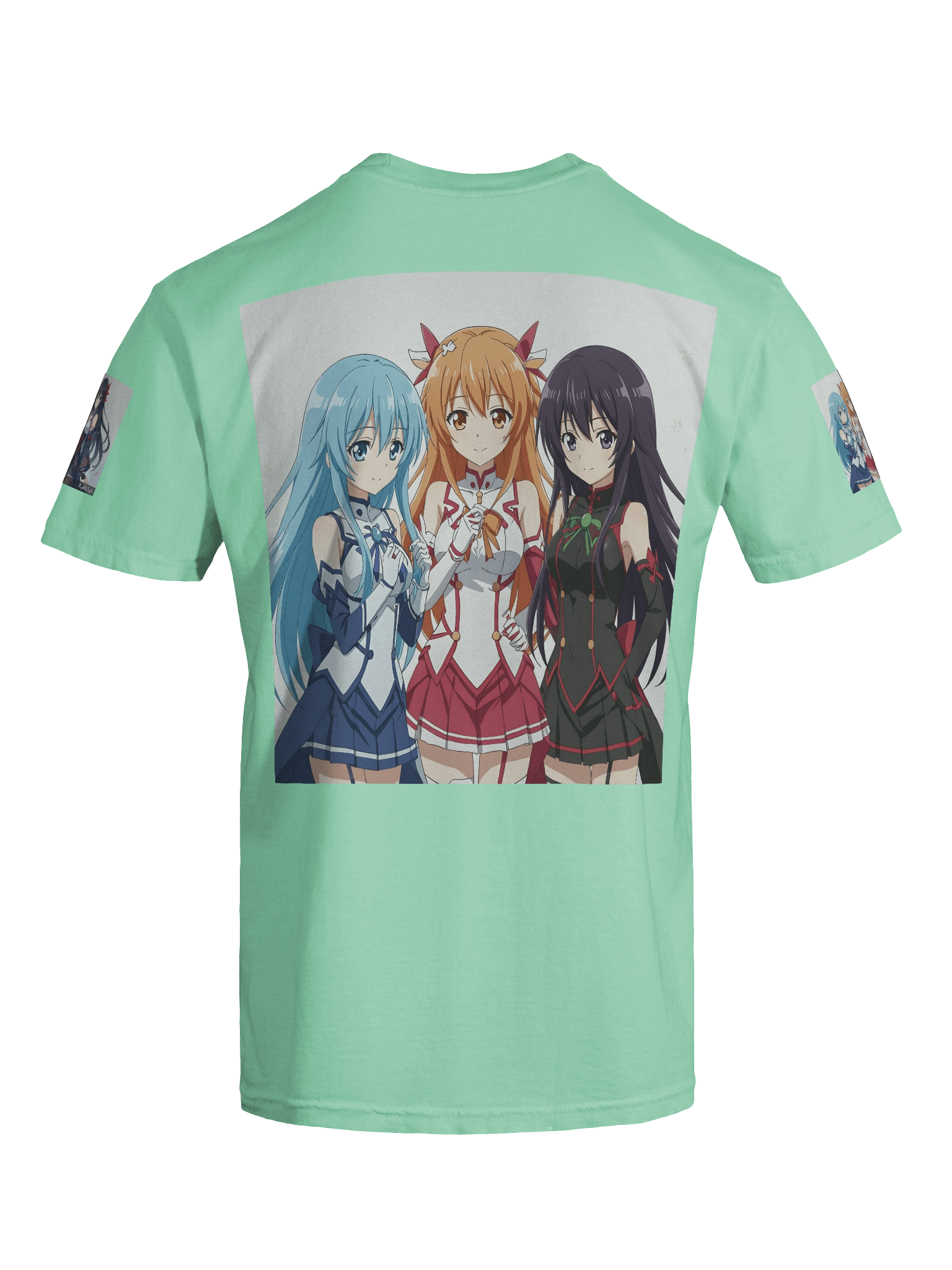 Anime Trio Illustrated Cotton Tee product image (9)