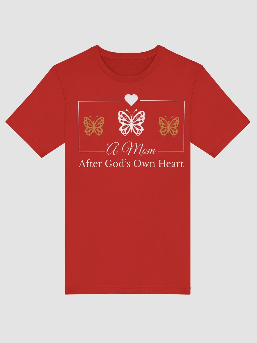 God`s Heart Mom, Bella Canvas T-shirt product image (4)