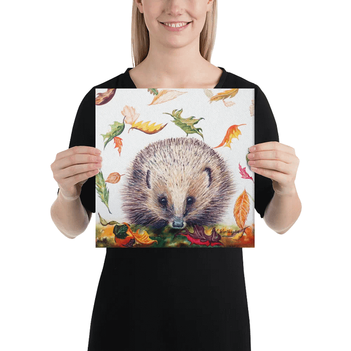 Cute Autumn Hedgehog Print product image (6)