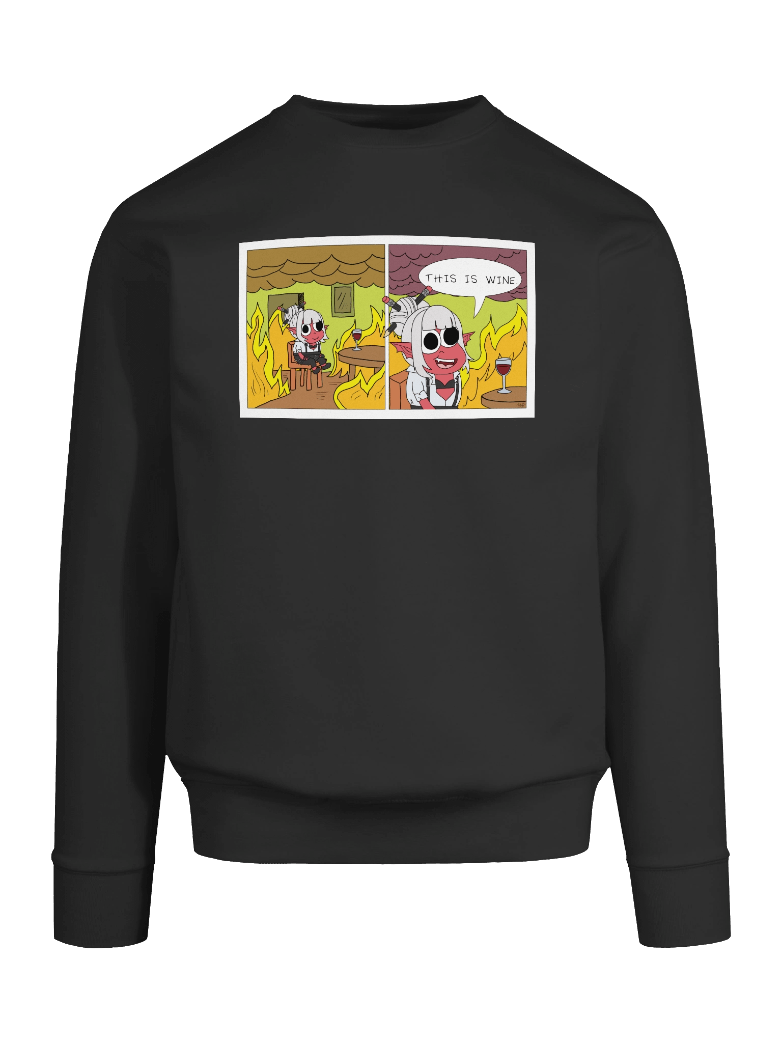 [Meme] This is Wine Sweatshirt product image (43)