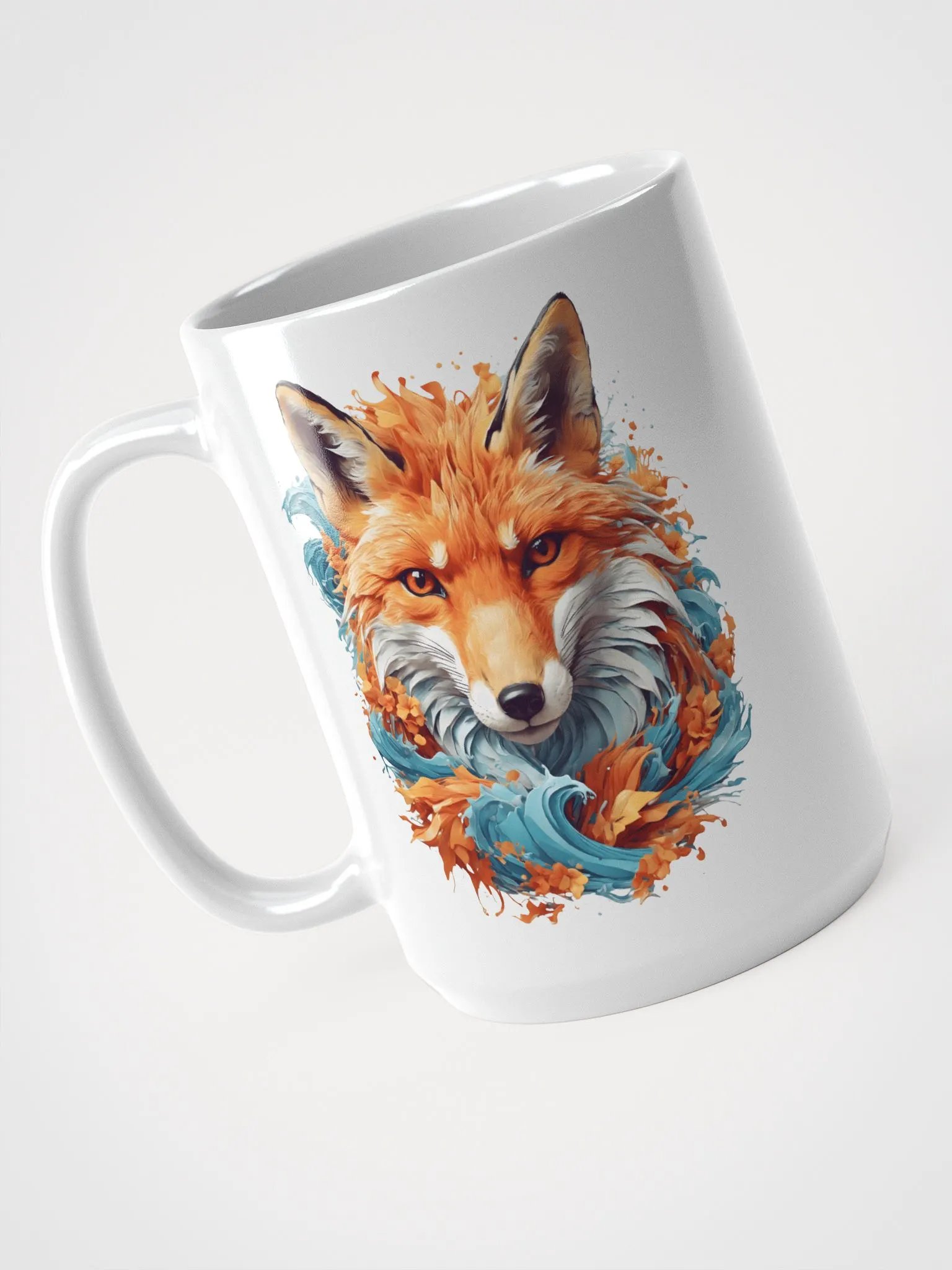 Stay Wild - Ocean Child Fox Surfing Mug product image (3)