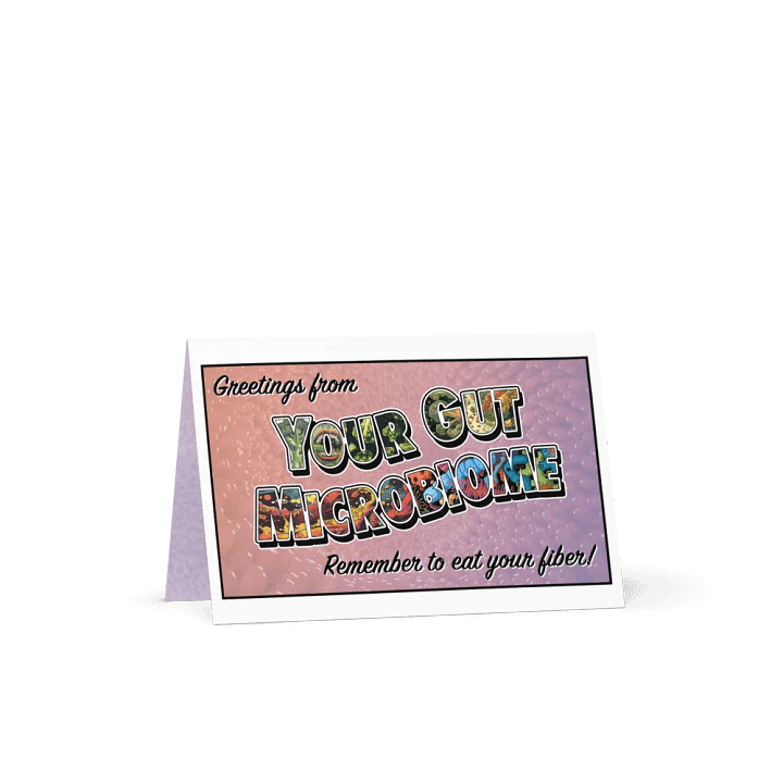 Greetings from your gut microbiome (postcard) product image (1)