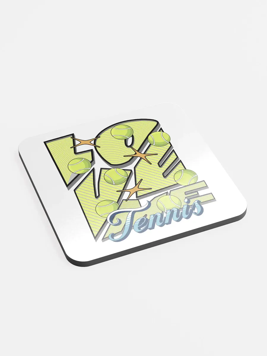 Love Me Tennis Cork Coaster Set product image (3)