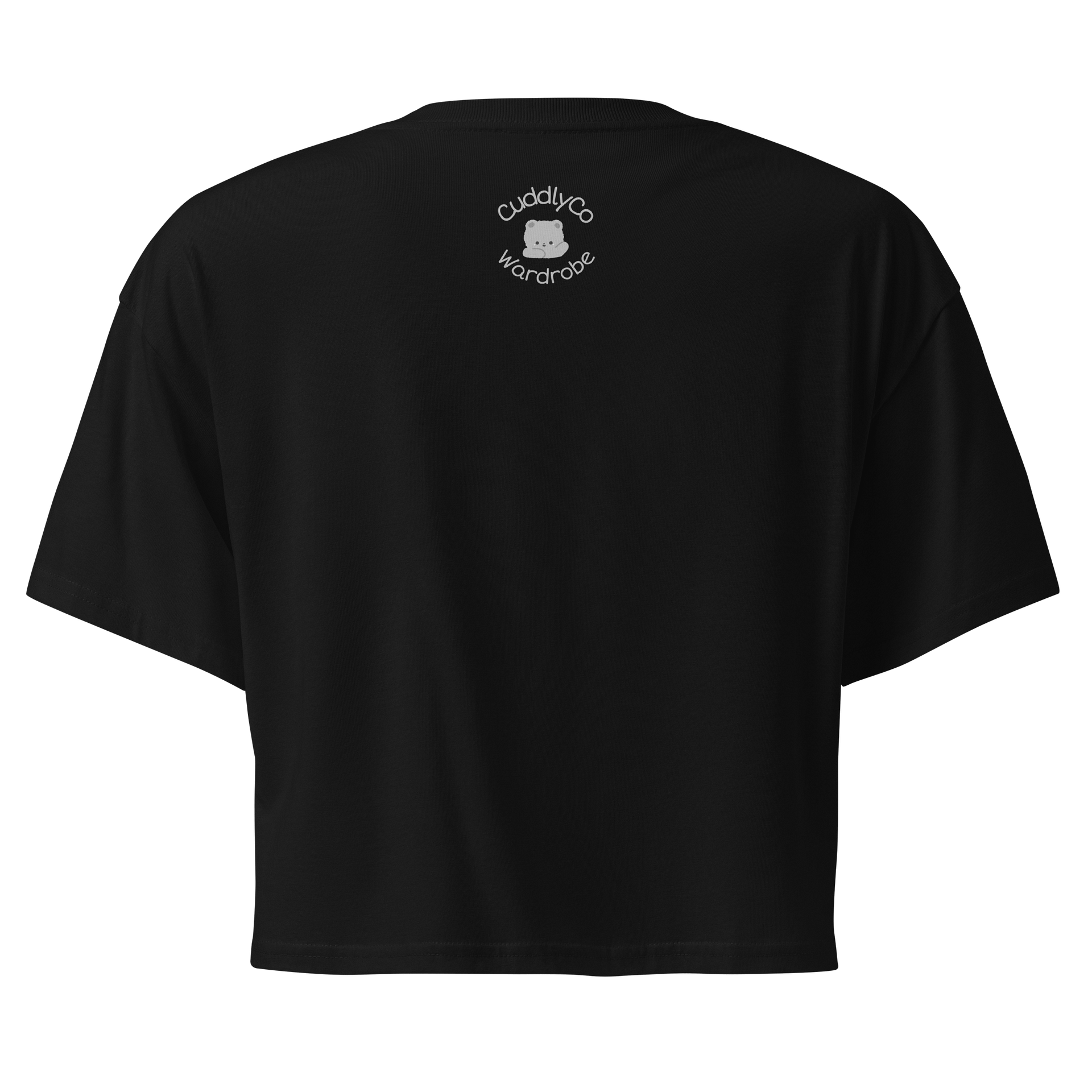 Sigma University Crop Top (White Text) product image (17)