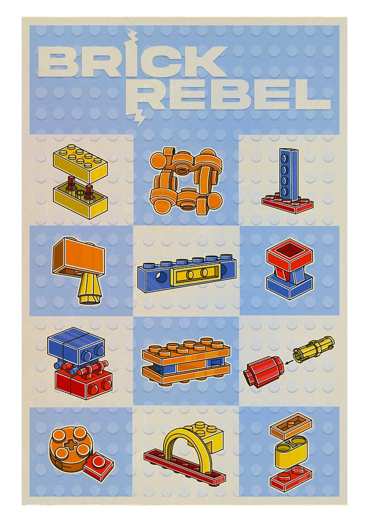 Brick Rebel | Poster product image (1)
