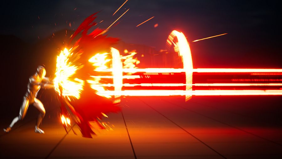 Fireball Shooting Beam FX in Unreal Engine 5.4 Niagara | Download Files product image (1)