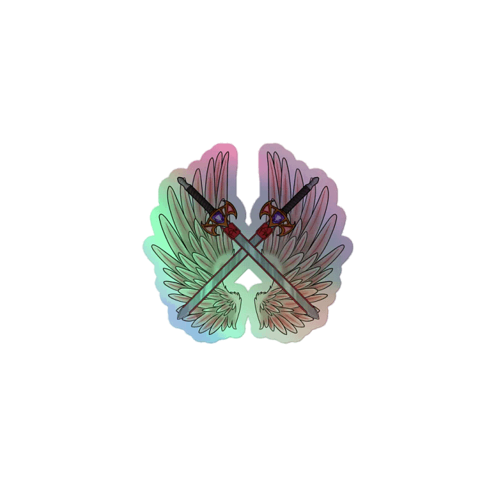DreamWarrior Logo Holographic Sticker product image (1)