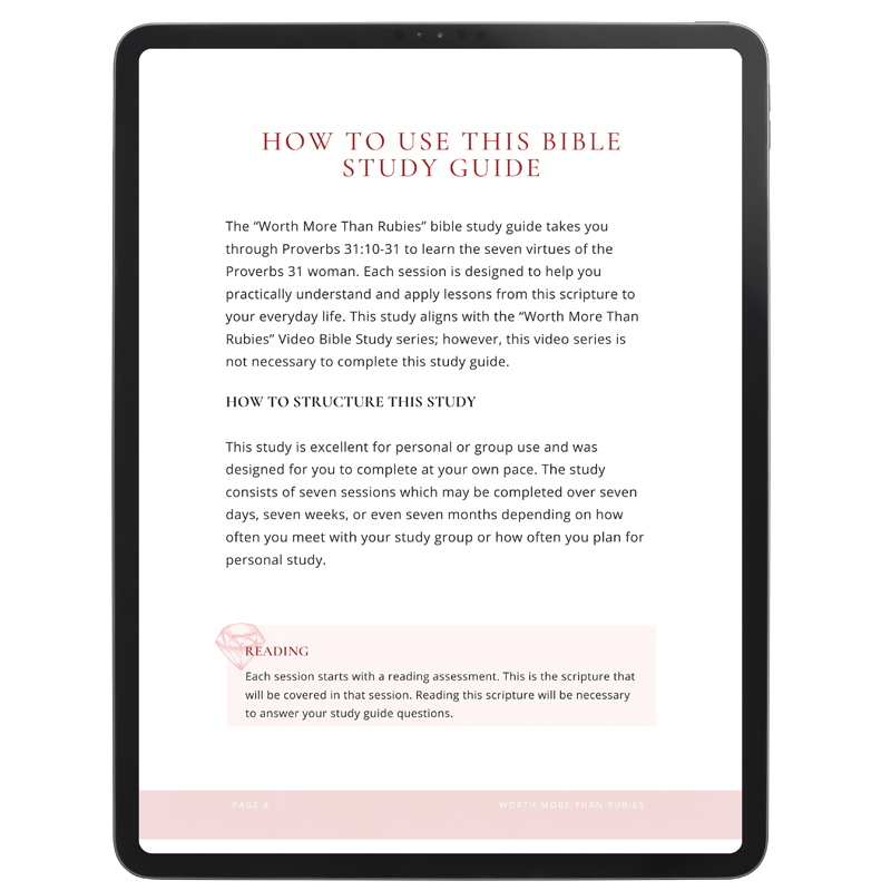 Worth More Than Rubies Digital Study Guide product image (7)