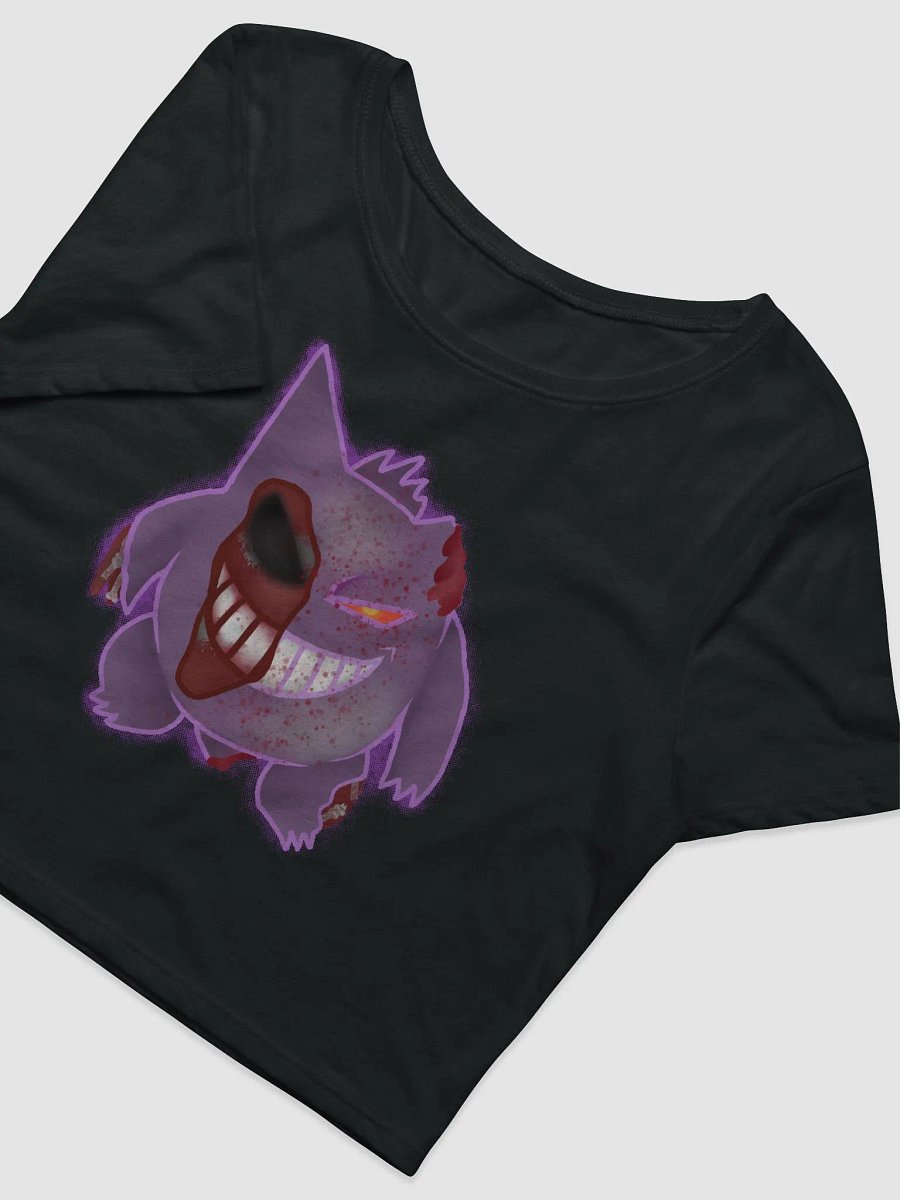 Zombie Gengar Bella+Canvas Crop Baby Tee product image (6)